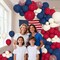153PCS Red White and Blue Balloon Arch Kit – Patriotic 4th of July Balloons with Multiple Sizes for Memorial Day, Independence Day, Veterans Day, Graduation & USA Theme Party Decorations